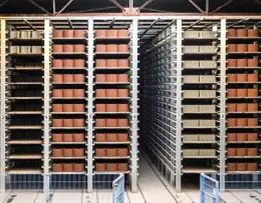 Ziegelmaschine mit Rahmenhärtungsöfen